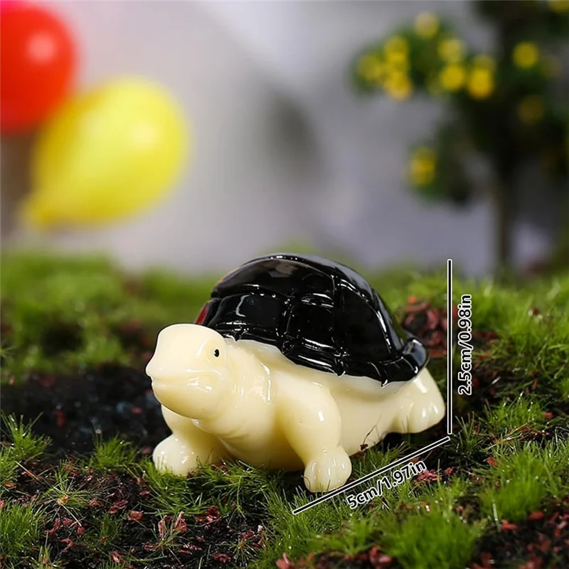 AA81-50PCS Mini Jungle Animals Figurines Resin Tiny Animal Miniatures Wild Animal Miniature Garden Accessories