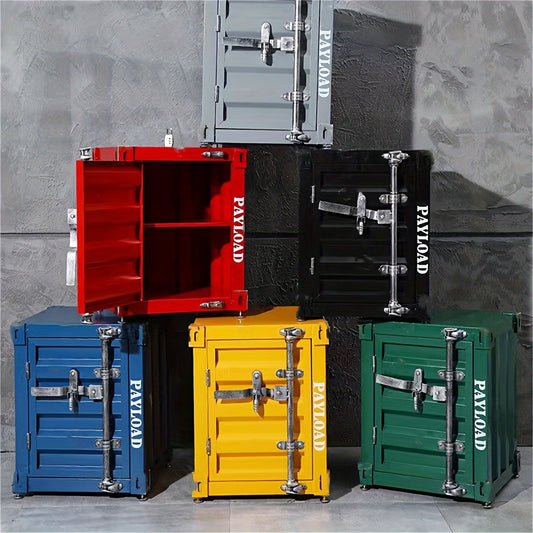 16.2-inch Modern Nordic Industrial Style Bedroom Drawer Cabinet, Bedside Table, Can Be Used As Commercial Decorative Ornaments (multiple Colors Available)