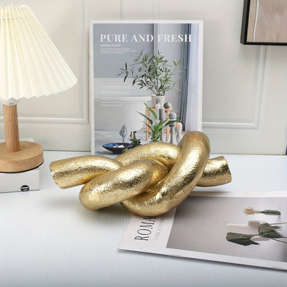 Knot And Tie Abstract Sculpture Decorative Crafts, Home And Office Decorative Ornaments, Creative Statue Sculpture Crafts