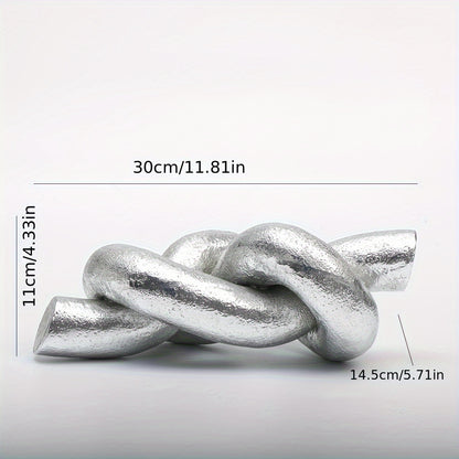 Knot And Tie Abstract Sculpture Decorative Crafts, Home And Office Decorative Ornaments, Creative Statue Sculpture Crafts