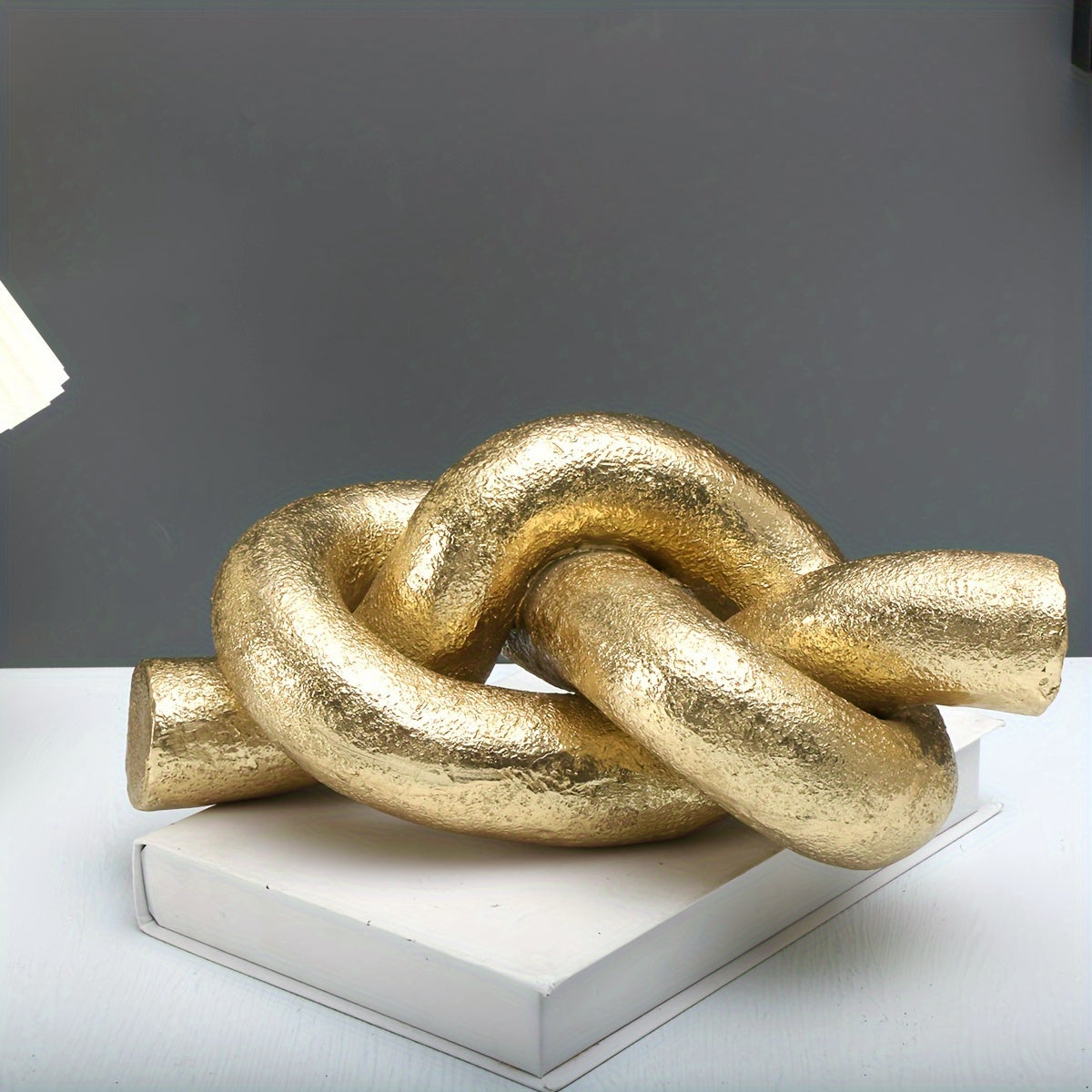 Knot And Tie Abstract Sculpture Decorative Crafts, Home And Office Decorative Ornaments, Creative Statue Sculpture Crafts