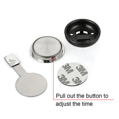 Car Clock Ornaments Automotive Digital Clock Decoration Charms Automobiles Interior Dashboard Watch Decor In Auto Accessories