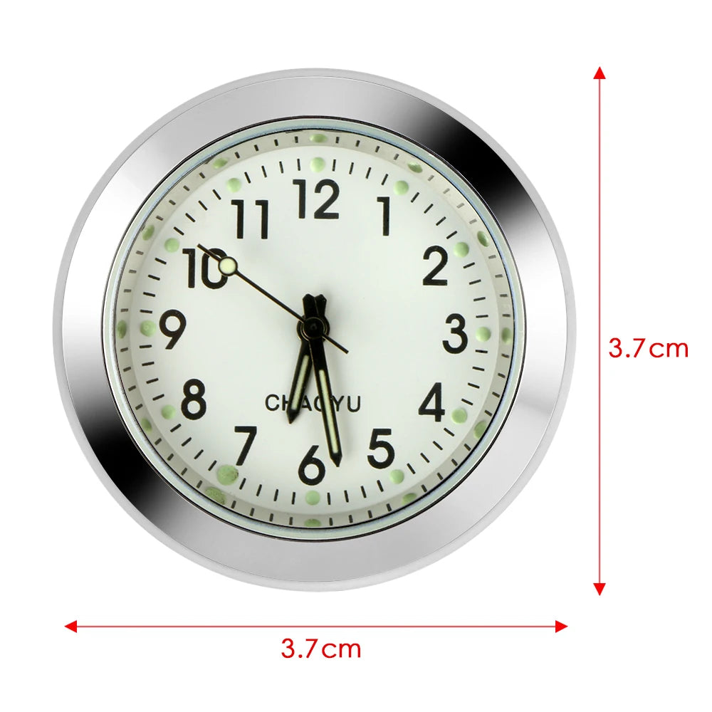 Car Clock Ornaments Automotive Digital Clock Decoration Charms Automobiles Interior Dashboard Watch Decor In Auto Accessories