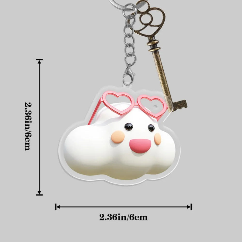1PC 2D Flat Customized Graduation Keychains,Personalized Avatar Keychains, Graduation Cap Diploma Designs,Graduation Party Gifts