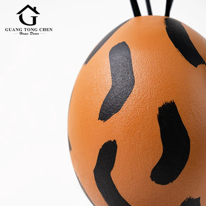 Hot Sale Giving Gifts Decorations Brown White Home Decor Luxury Aromatherapy Resin Ornament