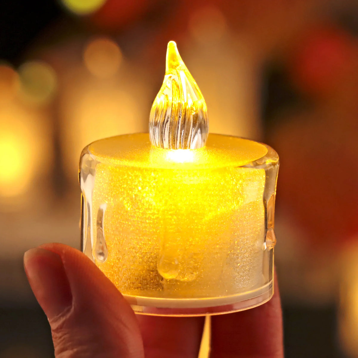 LED Tea Lights Candles Flameless Led  Flickering Electric Candles Decoration Birthday Party Celebration Romantic Wedding