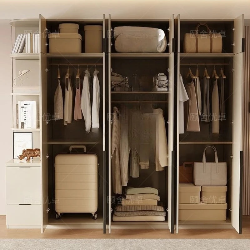 Hanging Storage Wardrobe Shelves Korean Style Armable Organization Wardrobe Hotel Clothing placard chambre furnitures