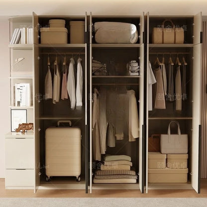 Hanging Storage Wardrobe Shelves Korean Style Armable Organization Wardrobe Hotel Clothing placard chambre furnitures