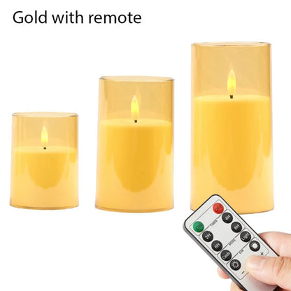 LED Electronic Candles Lights LED Flameless Tea Lights Candles For Valentine's Day Christmas Home Home Party Wedding Decor