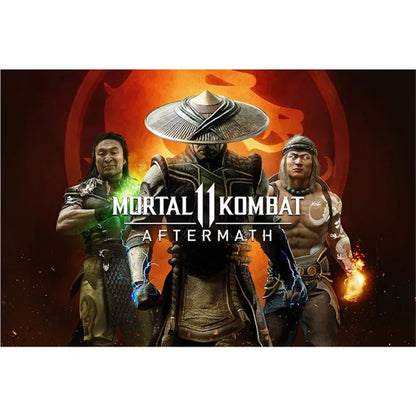Mortal Kombats Game, Print Art Canvas Poster For Living Room Decor, Home Wall Picture