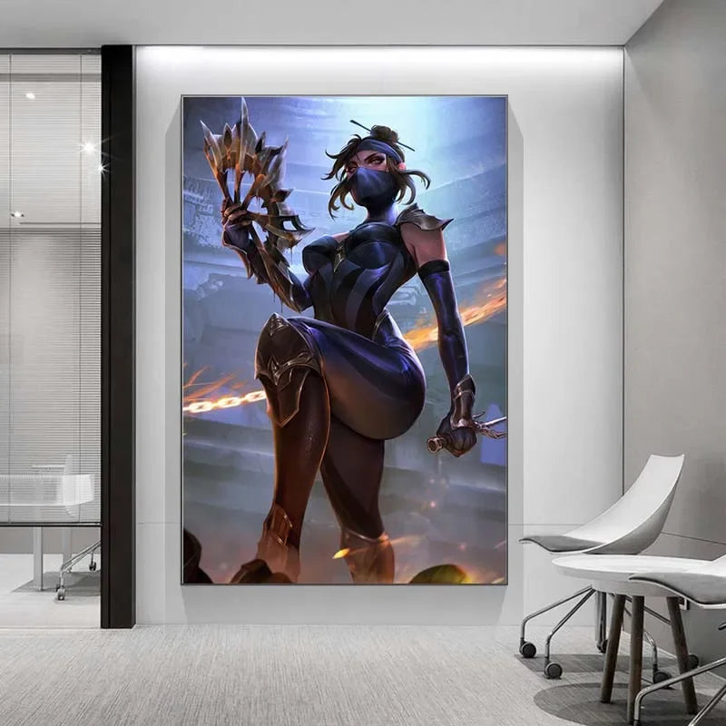 Mortal Kombats Game, Print Art Canvas Poster For Living Room Decor, Home Wall Picture