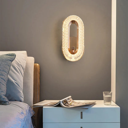 Crystal LED wall lamp modern Nordic wall light sconces indoor lighting home decor for living room bedroom bedside light fixture