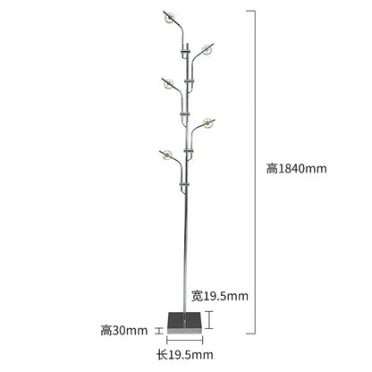 Luxury LED Projection Floor Lamp Nordic Rainbows Standing Lamps Art Bar Bedroom Bedside Floor Lights Home Decora Dropshipping