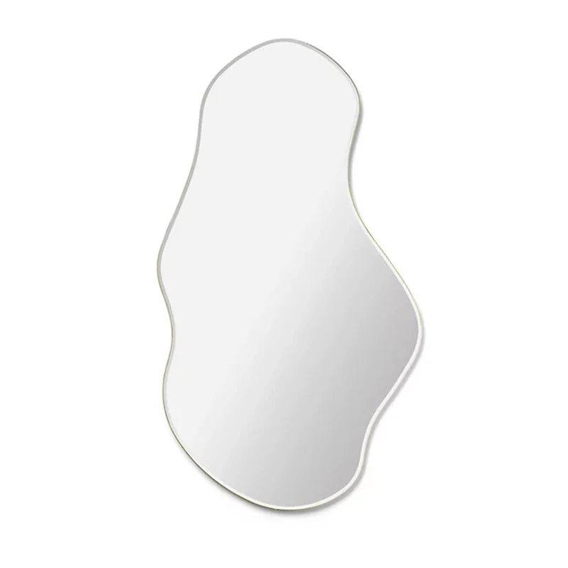 Ornament Modern Mirror Art Irregular Makeup Dorm Creative Mirror Design Aesthetic Cool Espelho Decorativo Home Accessories