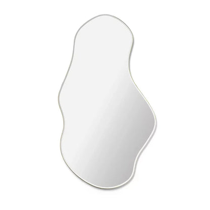 Ornament Modern Mirror Art Irregular Makeup Dorm Creative Mirror Design Aesthetic Cool Espelho Decorativo Home Accessories
