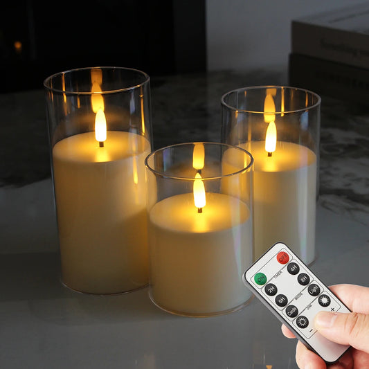 LED Electronic Candles Lights LED Flameless Tea Lights Candles For Valentine's Day Christmas Home Home Party Wedding Decor