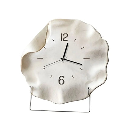 2025 Desktop Clock Ornaments Living Room Entrance Decorative Wall Clock Creative Abstract Table Simple Modern Silent Clock Watch