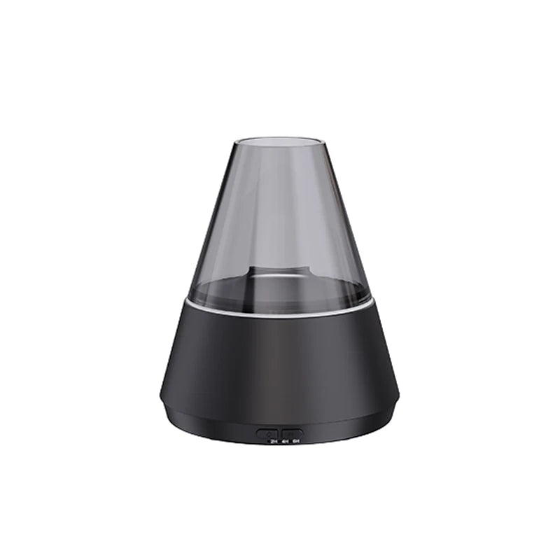 Essential Oil Diffuser Modern Style Aromatherapy Aroma Diffusers with Candle Light Fragrance Ultrasonic Cool Mist Humidifier