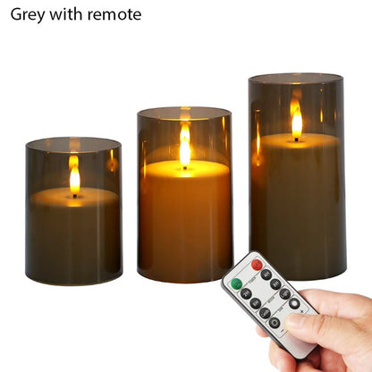 LED Electronic Candles Lights LED Flameless Tea Lights Candles For Valentine's Day Christmas Home Home Party Wedding Decor