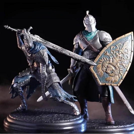 New Product In Stock Dark Souls Figurine High-Ranking Hanfa Knight Abyssal Traveler Artorius Soldier Model Doll Sculpture