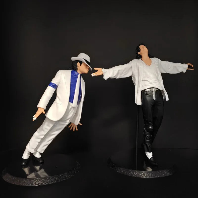 Michael Jackson Anime Action Figure Model Statue Desktop Ornament Collectible Small Gift Halloween Christmas Valentine'S Day Gif