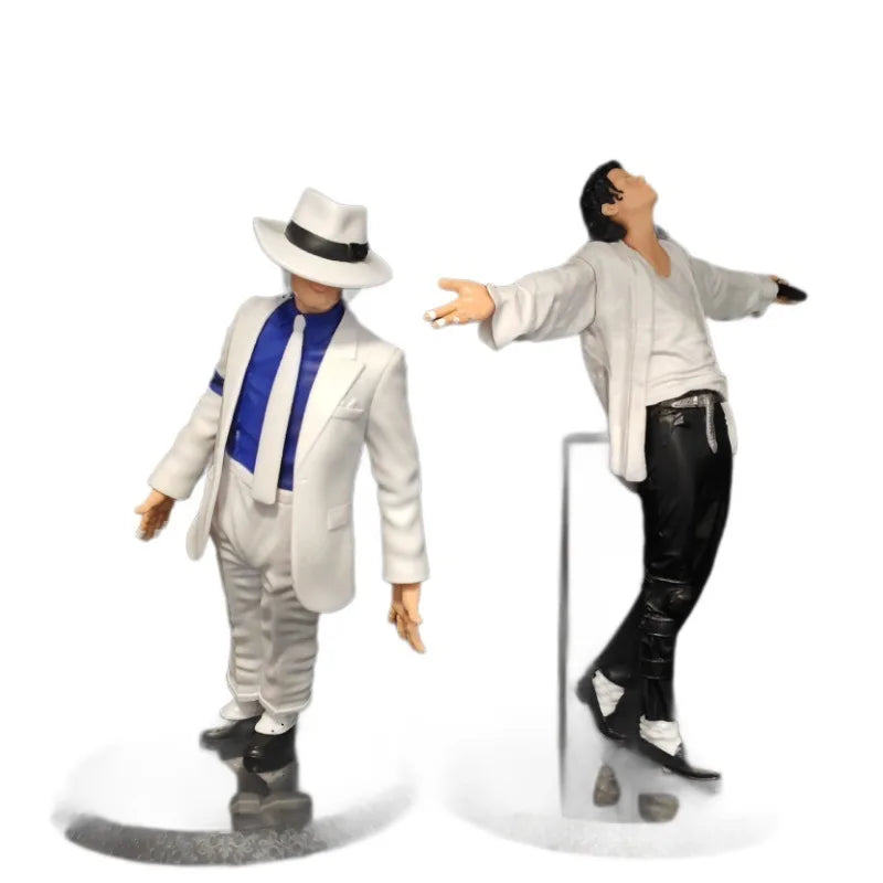 Michael Jackson Anime Action Figure Model Statue Desktop Ornament Collectible Small Gift Halloween Christmas Valentine'S Day Gif