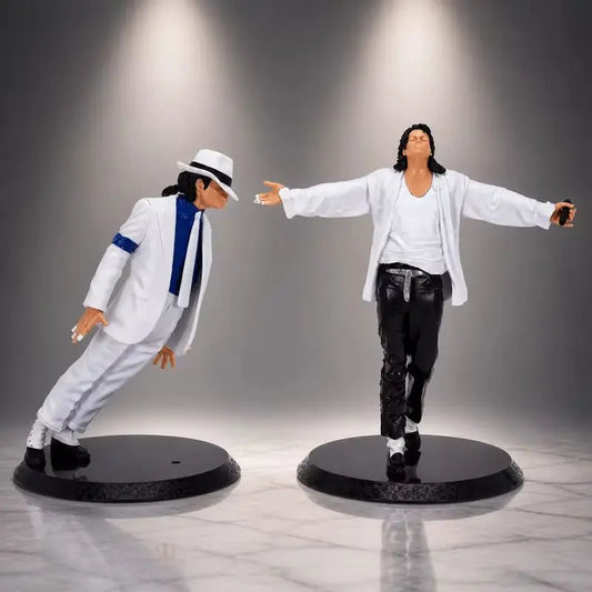 Michael Jackson Anime Action Figure Model Statue Desktop Ornament Collectible Small Gift Halloween Christmas Valentine'S Day Gif