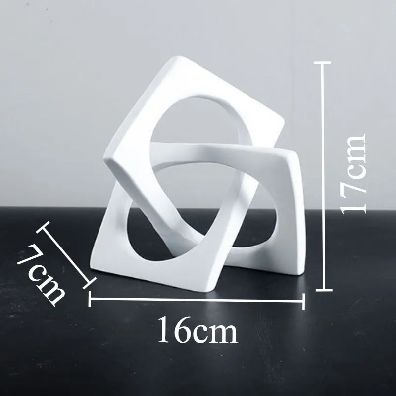 Modern Ornaments Creative Desk Ornament Nordic Aesthetic Bedroom Accessory Elegant Living Room Accessories Home Decorations