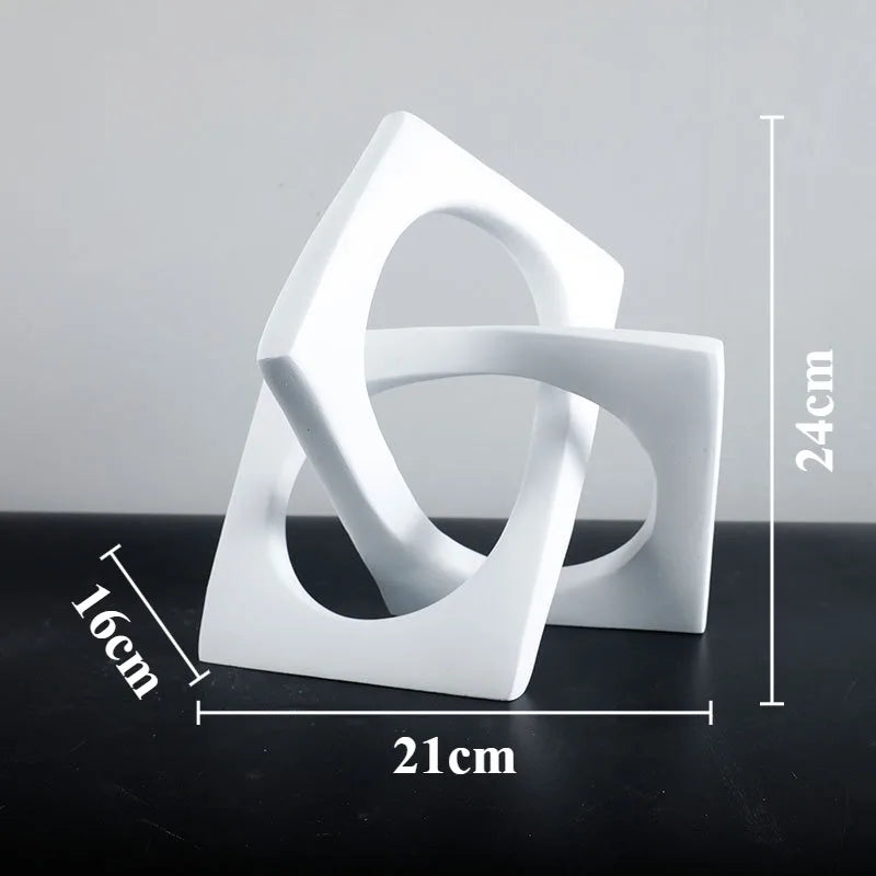 Modern Ornaments Creative Desk Ornament Nordic Aesthetic Bedroom Accessory Elegant Living Room Accessories Home Decorations
