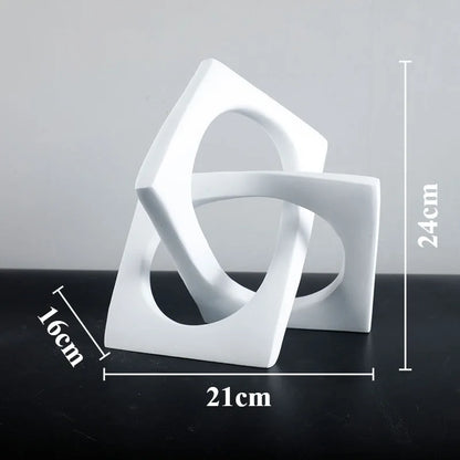 Modern Ornaments Creative Desk Ornament Nordic Aesthetic Bedroom Accessory Elegant Living Room Accessories Home Decorations