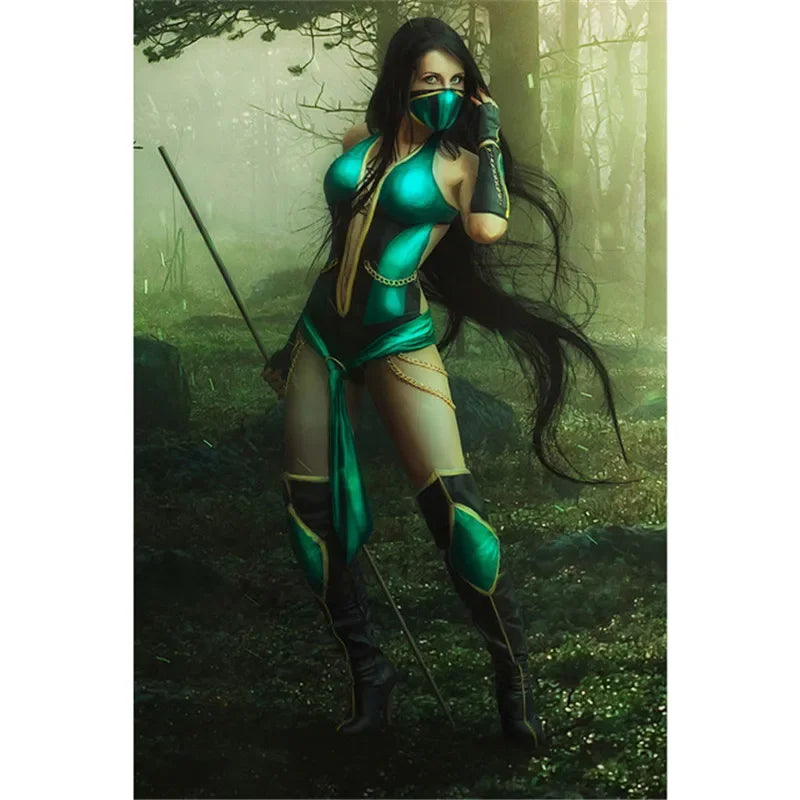 Mortal Kombats Game, Print Art Canvas Poster For Living Room Decor, Home Wall Picture