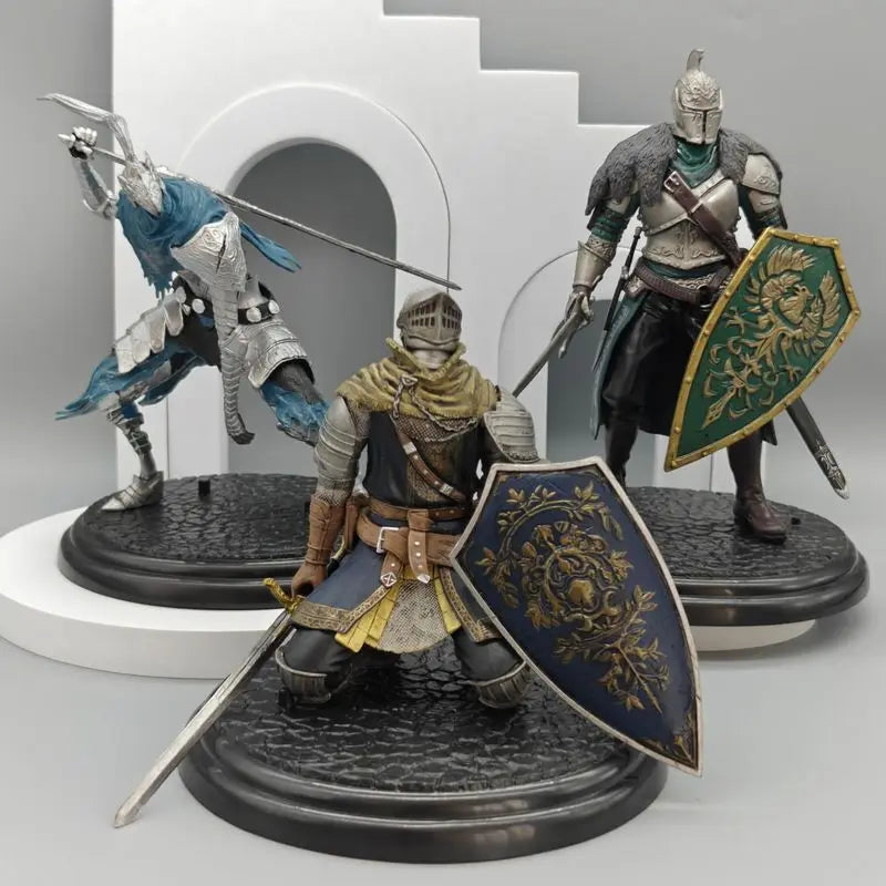 New Product In Stock Dark Souls Figurine High-Ranking Hanfa Knight Abyssal Traveler Artorius Soldier Model Doll Sculpture