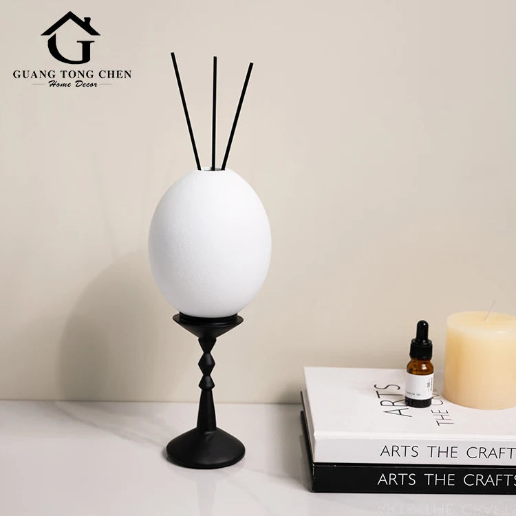 Hot Sale Giving Gifts Decorations Brown White Home Decor Luxury Aromatherapy Resin Ornament