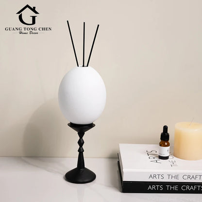 Hot Sale Giving Gifts Decorations Brown White Home Decor Luxury Aromatherapy Resin Ornament