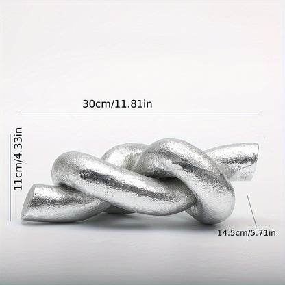 Knot And Tie Abstract Sculpture Decorative Crafts, Home And Office Decorative Ornaments, Creative Statue Sculpture Crafts